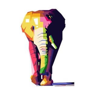 wpap elephant artwork T-Shirt