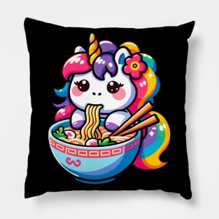 Space Unicorn Ramen Pillow