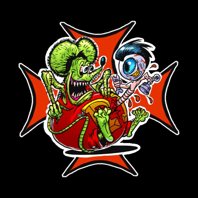 Rat Fink Chest Buster by Biomek