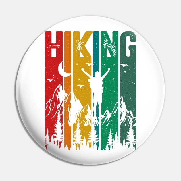 Hiking Pin by Marioma