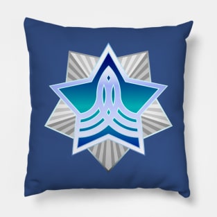 Sapphire Star Pillow