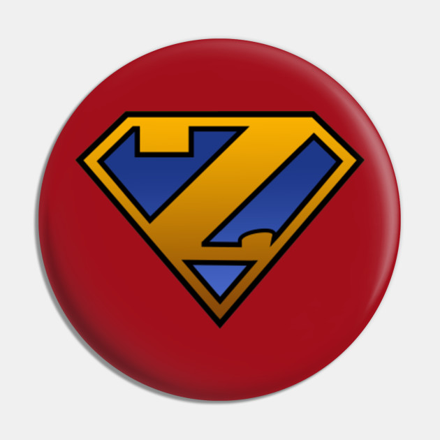 All Star Superman Zibarro Superman Pin Teepublic