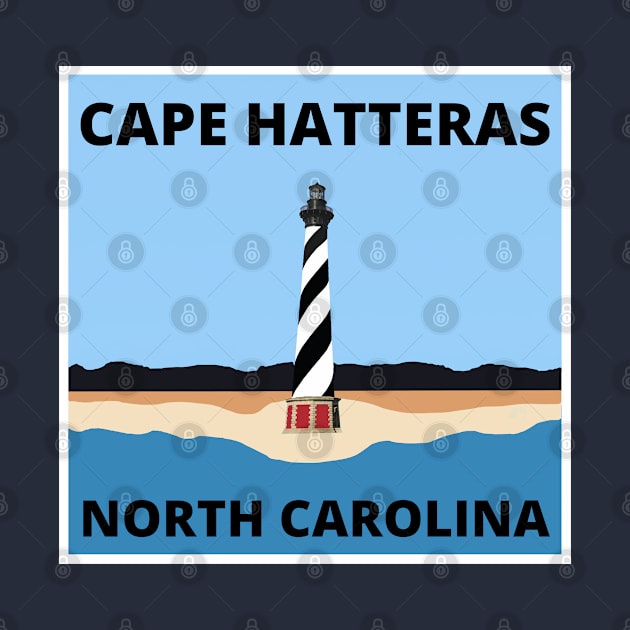 Cape Hatteras Lighthouse Beach by Trent Tides