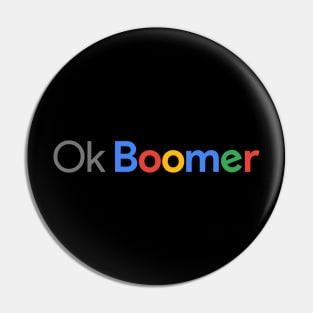 Ok Boomer Pin