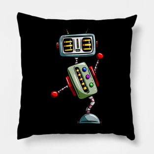 Cute Cartoon Robot Design Sci-fi Character Dancing Pillow