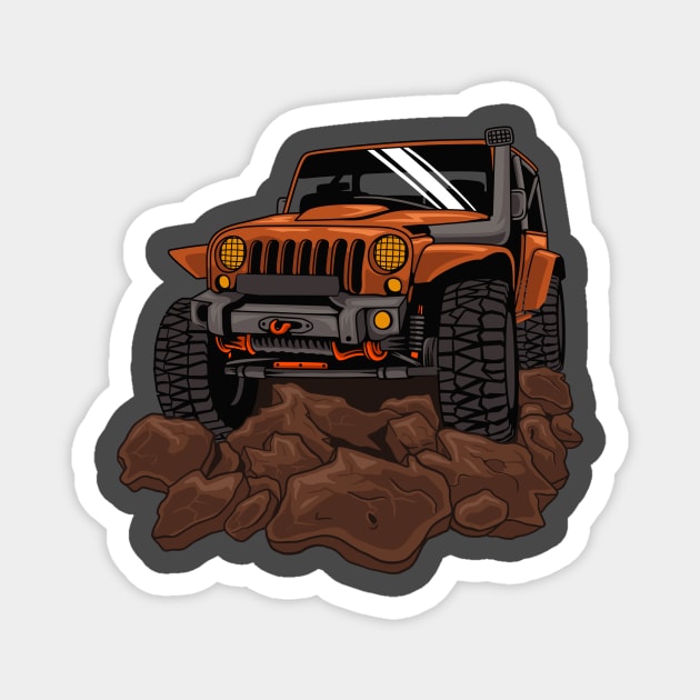 Jeep Magnet by AdriaStore1