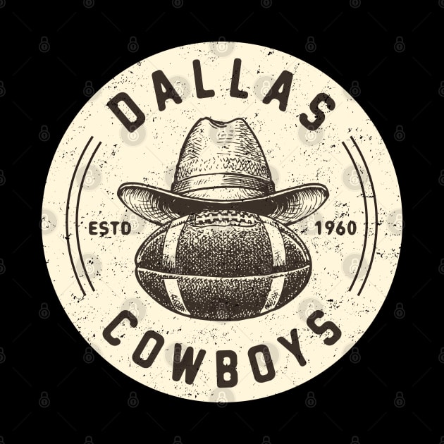 Vintage Dallas Cowboys by Buck Tee by Buck Tee