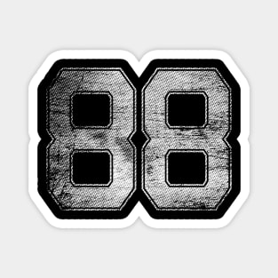 Number 88 Magnet