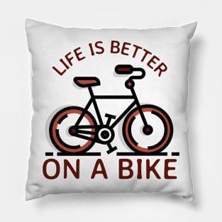 bicyclist Pillow