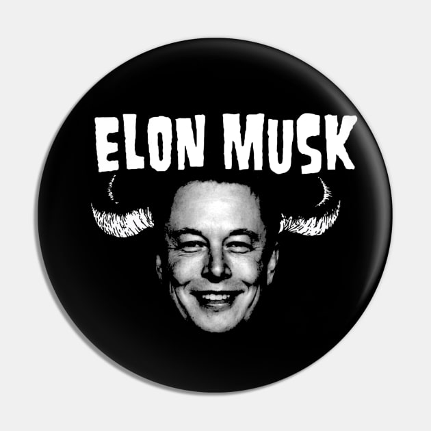 Elon Musk X Misfits Pin by The New Politicals