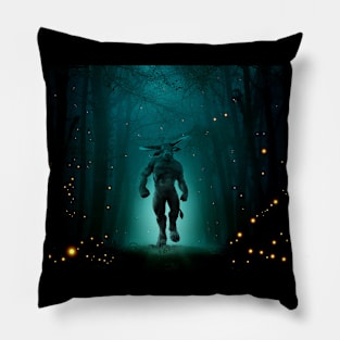 Minotaur Forest Beast Pillow