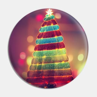 Jelly Candy Christmas Tree Pin