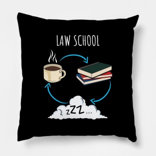 Law School Graduate Student College Gift Pillow