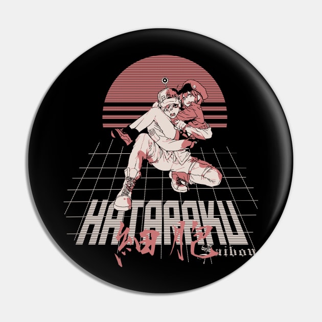 Hataraku Saibou Pin by Kaniart