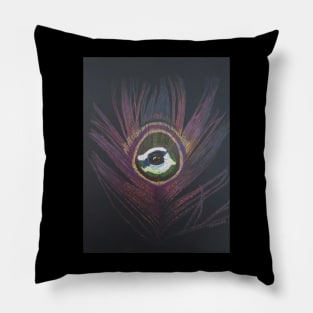 Eye of the Peacock Pillow