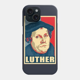 Martin Luther Propaganda Poster Art Phone Case