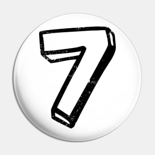 Number 7 Pin