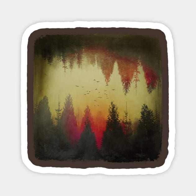 Distorted Trees and Landscape Magnet by DyrkWyst