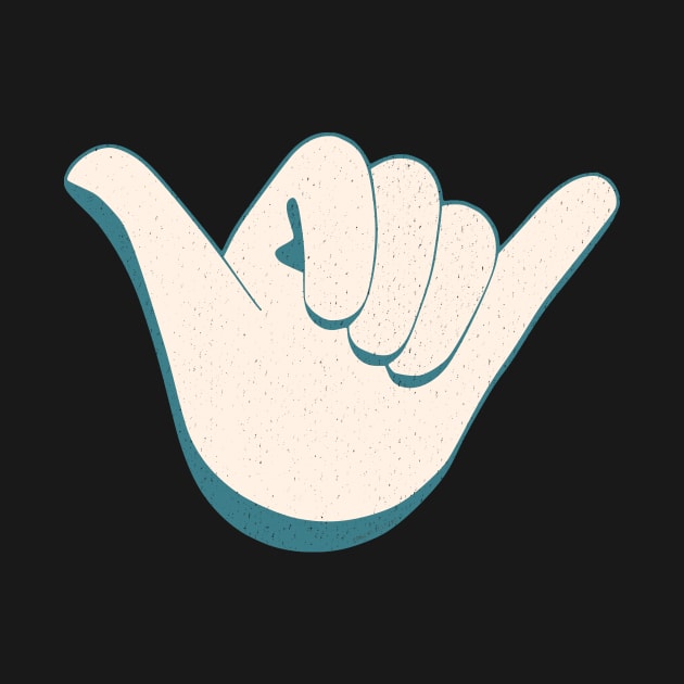 Shaka Hang Loose Sign by AKdesign