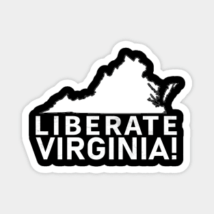 Liberate Virginia Magnet