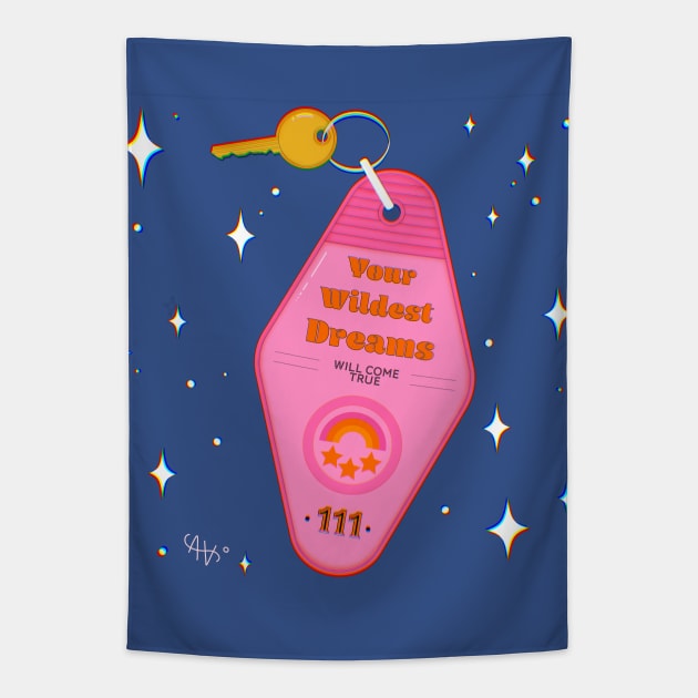 Your wildest dreams Tapestry by pink_pizzanova