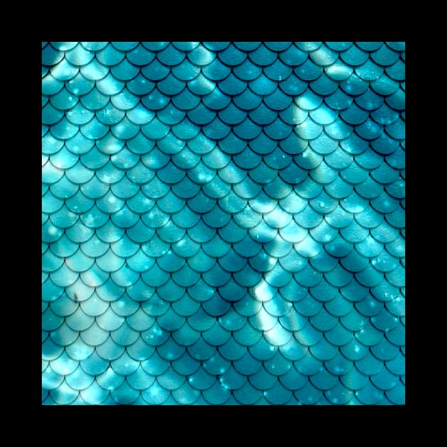 Mermaid Scale Aquatic Pattern by AKdesign