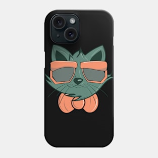 Retro Cool Cat Phone Case