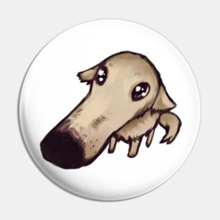 Borzoi Dog Meme Pin