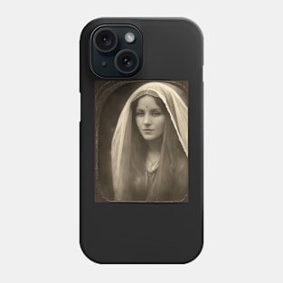 Vintage Lady 5 Phone Case