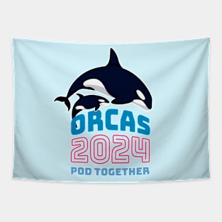 Vote Orcas in 2024 Tapestry