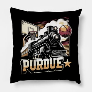 PURDUE Basketball Tribute - Basketball Purdure University Design Purdue Tribute - Basket Ball  Player Pillow