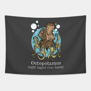 Octopotamus Tapestry