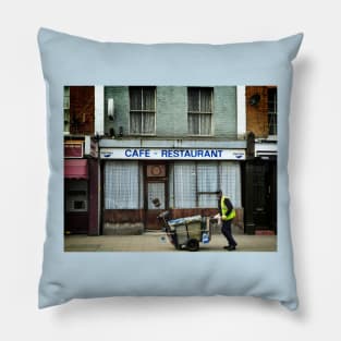 Roadsweeper, Deptford 2007 Pillow