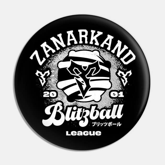 Zanarkand Blitzball League Pin by logozaste