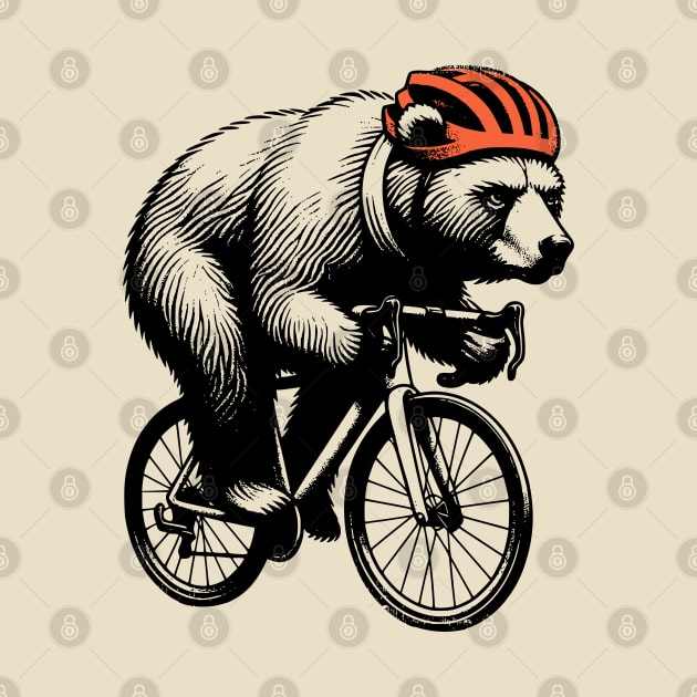 Cycling Bear by susanne.haewss@googlemail.com