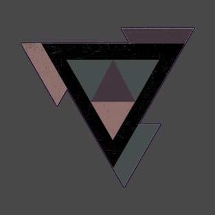 Triangle With Earth Tones T-Shirt