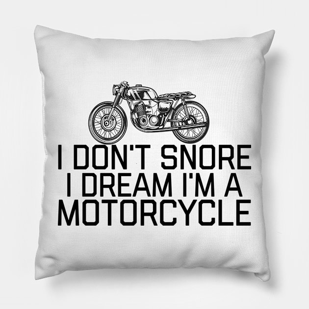 motorcycle Pillow by Design stars 5