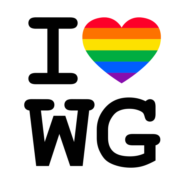 WG Pride "I Heart" by chagadelic