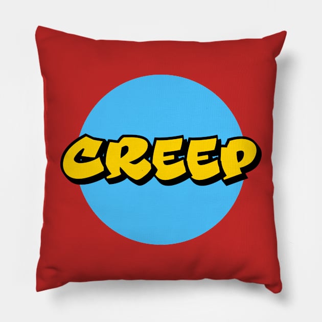 Creep Radiohead Lyrics Pillow by Shiyi Studio