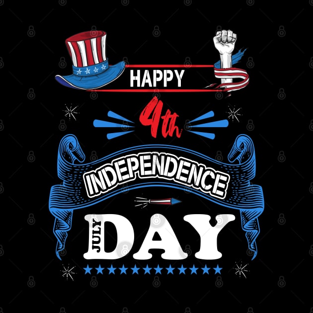 Happy 4th of July Independence Day by Printashopus