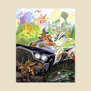 Sam and Max Hit the Road [Textless] T-Shirt