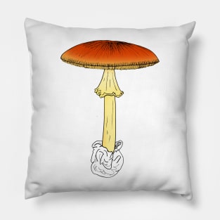 Amanita caesarea Pillow