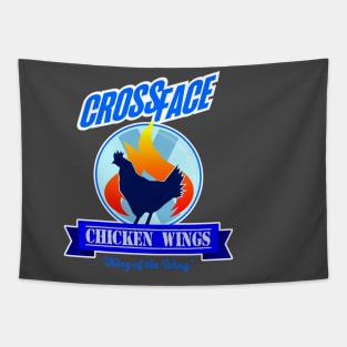 Crossface Chicken Wings Tapestry