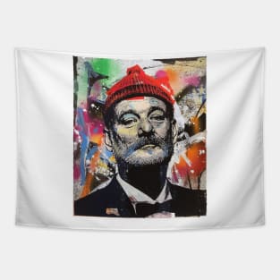 bill murray art design Tapestry