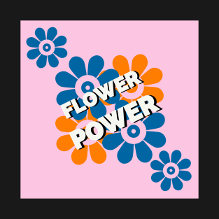 Flower Power - Pink T-Shirt