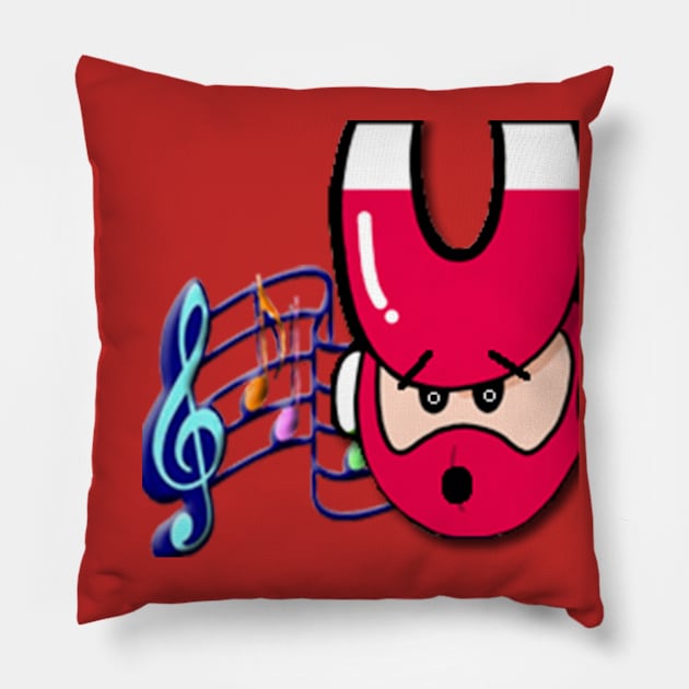 Magnet Song Pillow by KLM1187