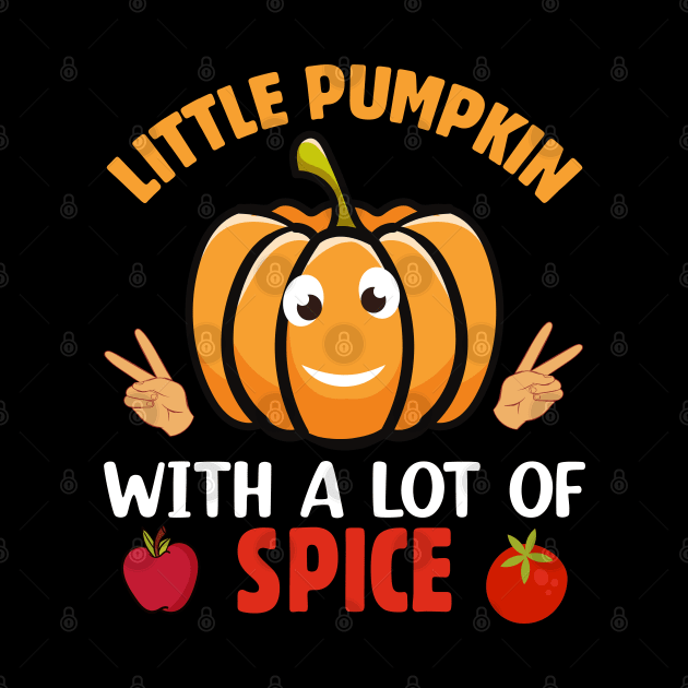 Little Pumpkin with a lot a spice by MZeeDesigns