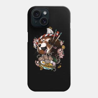 red panda ramen Phone Case