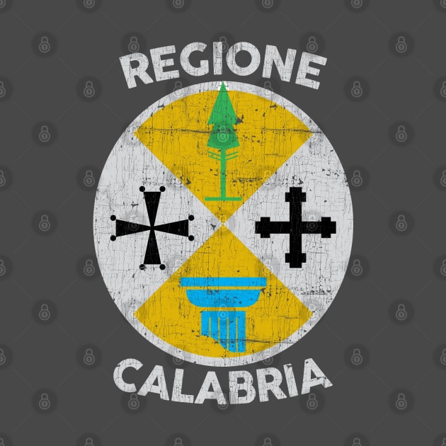 Regione Calabria / Vintage Style Italiano Design by DankFutura