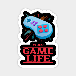 Video game life Magnet